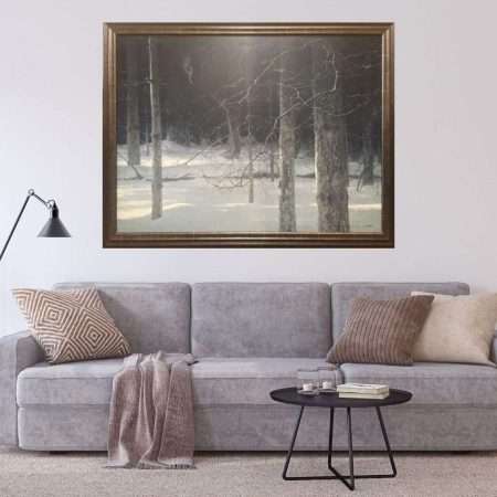 Midnight Black Wolf by Robert Bateman