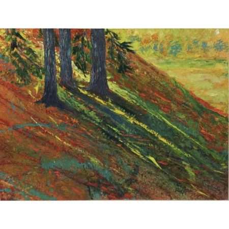 Nature's Rhythm landscape original art by artist Pat McGoey