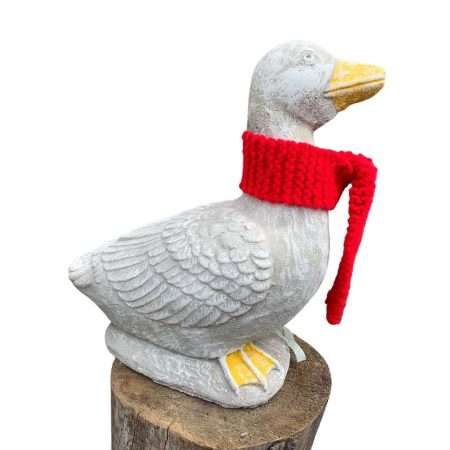 Cement Duck for the garden