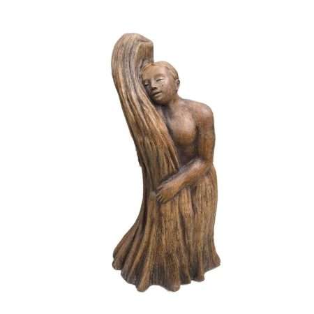 Woodland Princess cast garden statue