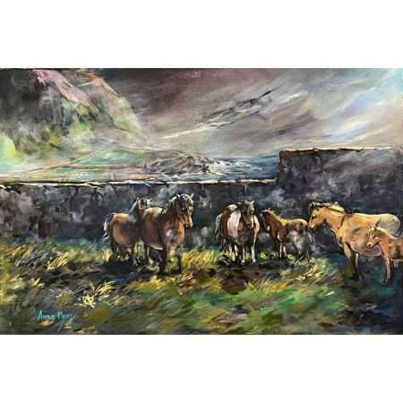 Shetland Day - Original Art