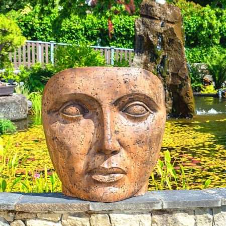 Giant Portrait of Mother Nature Garden Art Sculpture