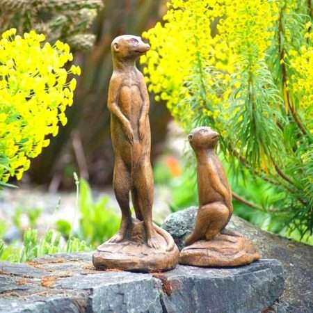 Meerkat Baby Garden Art Statue