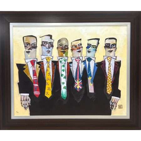 Working Stiffs_framed art print 10of25_30x40_artist Todd White
