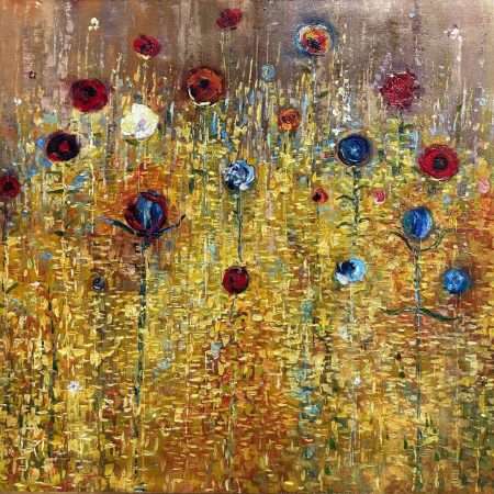 Flowers Afield 19 (original art)