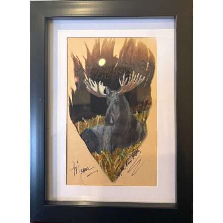 Moose Feather Art
