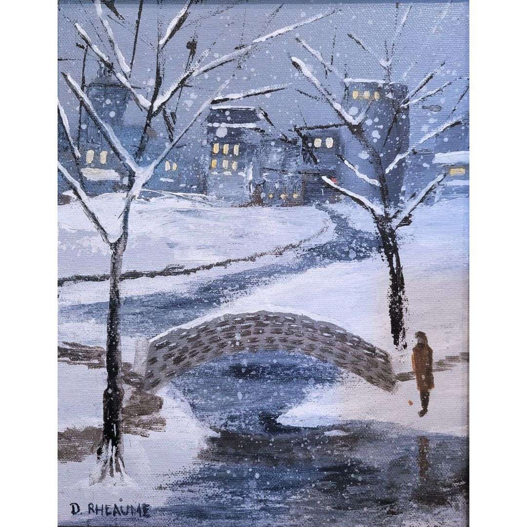 Artist Rivage Riverside (original art) | Canadian Artist Dave Rheaume