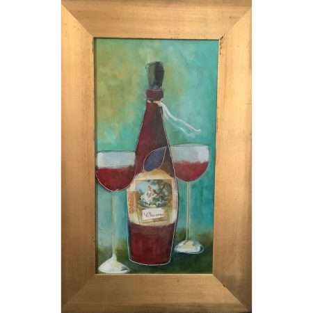 Wine Bottle 2 (original art)