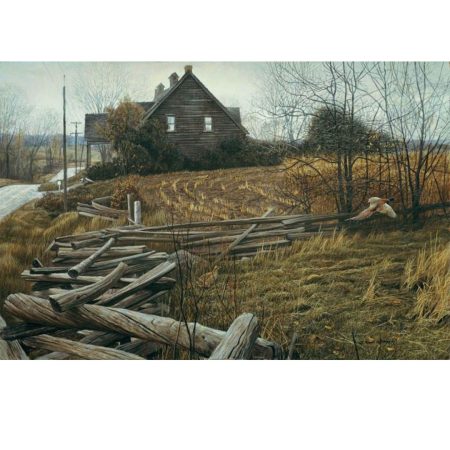 Pheasants at Dusk (canvas art print)