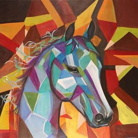Dancing Horse - Cold (Original Art)